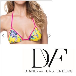 Diane Von Furstenburg Ring Sliding Triangle Top